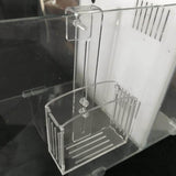 Maxbell Aquarium Water Plant Cups Aquatic Planting Container Clear For Fish Tank