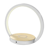 Maxbell Eye-caring Table Lamp with 3 Brightness Levels Touch Control Desk Lamp White