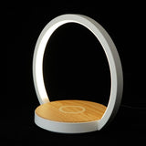 Maxbell Eye-caring Table Lamp with 3 Brightness Levels Touch Control Desk Lamp White