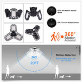 Maxbell LED Garage Light Industrial Mining Light For Home Garage Silver-Cold White