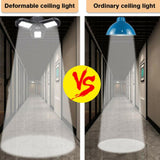 Maxbell LED Garage Light Industrial Mining Light For Home Garage Silver-Cold White