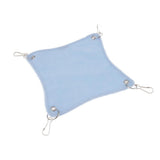 Maxbell Small Hamster Hammock Cage Hanging Bed Nest for Birds Hamster Mice Blue-S