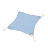 Maxbell Small Hamster Hammock Cage Hanging Bed Nest for Birds Hamster Mice Blue-S