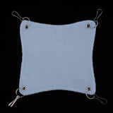 Maxbell Small Hamster Hammock Cage Hanging Bed Nest for Birds Hamster Mice Blue-S