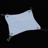 Maxbell Small Hamster Hammock Cage Hanging Bed Nest for Birds Hamster Mice Blue-S