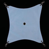 Maxbell Small Hamster Hammock Cage Hanging Bed Nest for Birds Hamster Mice Blue-M