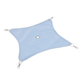 Maxbell Small Hamster Hammock Cage Hanging Bed Nest for Birds Hamster Mice Blue-L