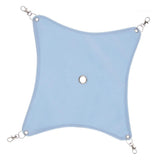 Maxbell Small Hamster Hammock Cage Hanging Bed Nest for Birds Hamster Mice Blue-L