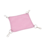 Maxbell Small Hamster Hammock Cage Hanging Bed Nest for Birds Hamster Mice Pink-S