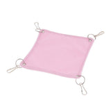 Maxbell Small Hamster Hammock Cage Hanging Bed Nest for Birds Hamster Mice Pink-S