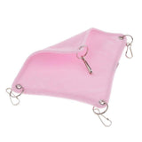 Maxbell Small Hamster Hammock Cage Hanging Bed Nest for Birds Hamster Mice Pink-S