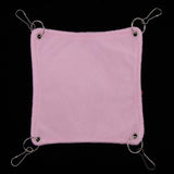 Maxbell Small Hamster Hammock Cage Hanging Bed Nest for Birds Hamster Mice Pink-S