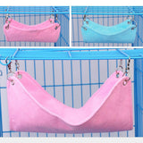 Maxbell Small Hamster Hammock Cage Hanging Bed Nest for Birds Hamster Mice Pink-S