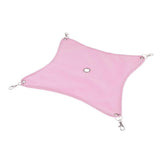 Maxbell Small Hamster Hammock Cage Hanging Bed Nest for Birds Hamster Mice Pink-M