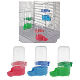 Maxbell Bird Automatic Feeder Water Food Dispenser For Pet Pigeon Parrot  Red