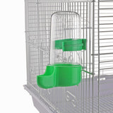 Maxbell Bird Automatic Feeder Water Food Dispenser For Pet Pigeon Parrot  Green