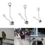 Maxbell Stainless Steel Bird Foot Chain Anti-flying Leash For Small to Large Birds S