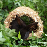 Max Handwoven Straw Bird Cage Hamster Rabbit Squirrel Cage Bed