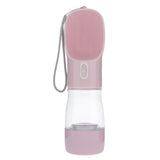 Max Portable Pet Drinking Cup Dog Cat Food Water Cups For Pet Dog Travel  Pink