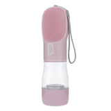 Max Portable Pet Drinking Cup Dog Cat Food Water Cups For Pet Dog Travel  Pink