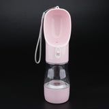 Max Portable Pet Drinking Cup Dog Cat Food Water Cups For Pet Dog Travel  Pink