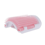 Max Pet Cat Wall Corner Grooming Massage Self Groomer Brush Cat Hair Clean Tools