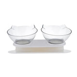 Max Pet Cat Dog Food Water double bowls with Bowl Stand For Cat Dog Puppy