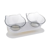 Max Pet Cat Dog Food Water double bowls with Bowl Stand For Cat Dog Puppy