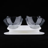 Max Pet Cat Dog Food Water double bowls with Bowl Stand For Cat Dog Puppy