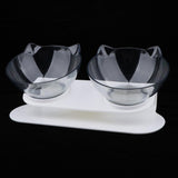 Max Pet Cat Dog Food Water double bowls with Bowl Stand For Cat Dog Puppy