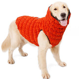 Max Cute Design Pet Dog Puppy Winter Warm Coat Pet Comfort Jacket Orange L
