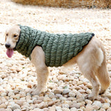 Max Cute Design Pet Dog Puppy Winter Warm Coat Pet Comfort Jacket Light Green L