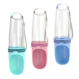 Max Portable Pet Puppy Travel Drinking Cup Dog Water Bottle 350ml Green