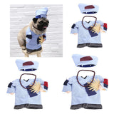 Maxbell Novelty Creative Jigong Dog Costume Holiday Halloween Party Dress Up Clothes S