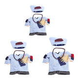 Maxbell Novelty Creative Jigong Dog Costume Holiday Halloween Party Dress Up Clothes S