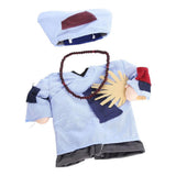 Maxbell Novelty Creative Jigong Dog Costume Holiday Halloween Party Dress Up Clothes S