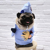 Maxbell Novelty Creative Jigong Dog Costume Holiday Halloween Party Dress Up Clothes L
