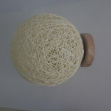 Maxbell Rattan Ball Ceiling Light  Woven Lamp Decor for Bedroom Hallway Stairway