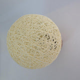 Maxbell Rattan Ball Ceiling Light  Woven Lamp Decor for Bedroom Hallway Stairway