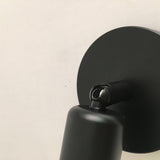 Maxbell Wall Light E27 Wall Lamp Holder Adjustable Light Holder Home Bedroom Black