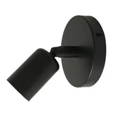 Maxbell Wall Light E27 Wall Lamp Holder Adjustable Light Holder Home Bedroom Black