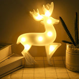 Max Cute Design LED Night Light Xmas Decorative Lamp For Home Bedroom Office