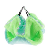 Max Small Animals Cozy Hammock Winter Warm Nest For Hamster Birds Parrot Green