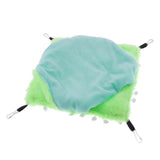 Max Small Animals Cozy Hammock Winter Warm Nest For Hamster Birds Parrot Green
