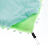 Max Small Animals Cozy Hammock Winter Warm Nest For Hamster Birds Parrot Green