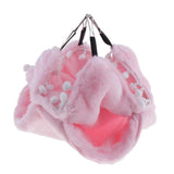 Max Small Animals Cozy Hammock Winter Warm Nest For Hamster Birds Parrot Pinnk