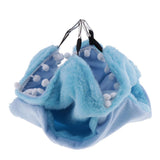 Max Small Animals Cozy Hammock Winter Warm Nest For Hamster Birds Parrot Blue