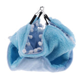 Max Small Animals Cozy Hammock Winter Warm Nest For Hamster Birds Parrot Blue