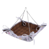 Max Small Pet Hamster Squirrel Hammock Hanging Bed Swing Mat Summer Cool 30x30cm
