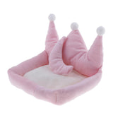 Max Maxb Pet crown bed Pink